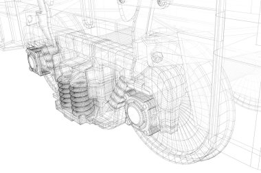 Ürünler vagon, tren kamyon