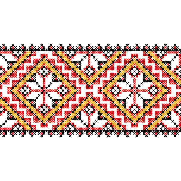 La broderie. ornement national ukrainien — Image vectorielle