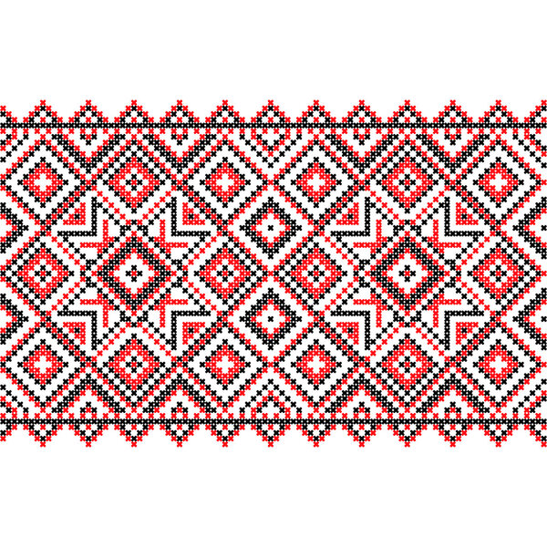 Вышивка. Украинский национальный орнамент
