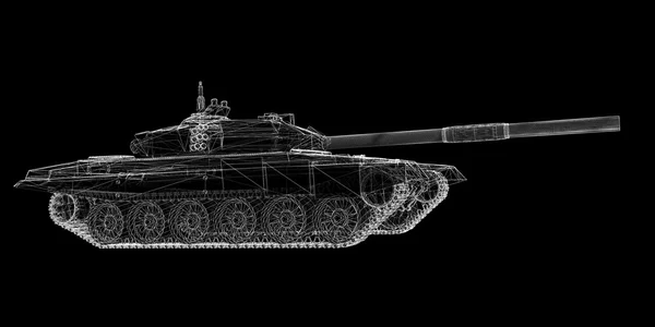 Військовий танк — стокове фото