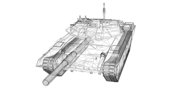 Askeri tank — Stok fotoğraf