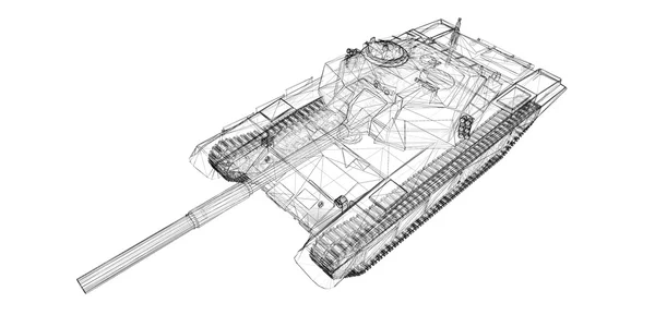 Askeri tank — Stok fotoğraf