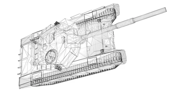 Askeri tank — Stok fotoğraf