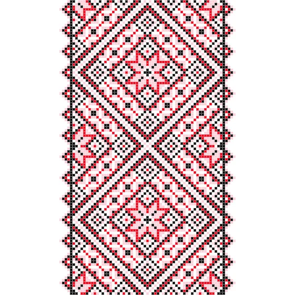 La broderie. ornement national ukrainien — Image vectorielle