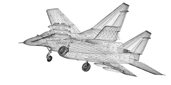 Μαχητικό αεροσκάφος — Φωτογραφία Αρχείου