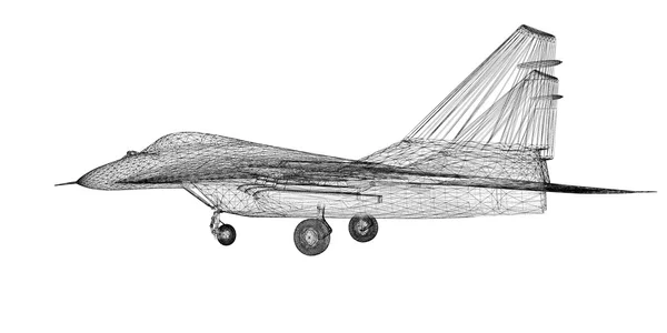 Gevechtsvliegtuig — Stockfoto