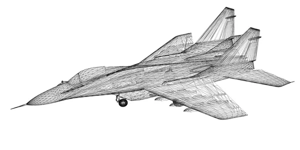 Samolot myśliwski — Zdjęcie stockowe