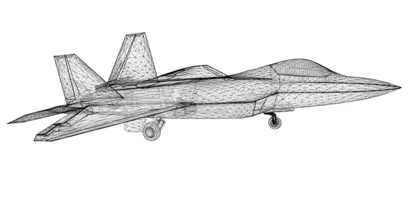 Μαχητικό αεροσκάφος — Φωτογραφία Αρχείου