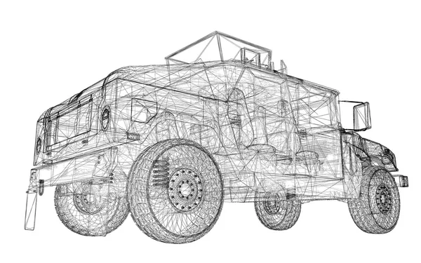 軍用車両 — ストック写真