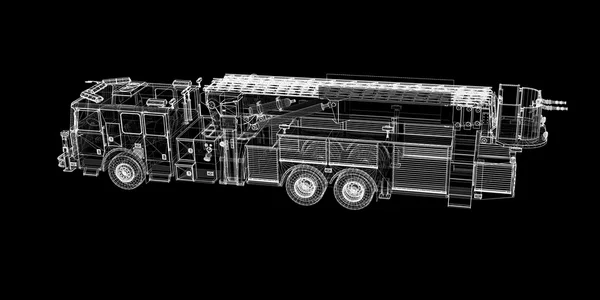 Пожарная машина — стоковое фото