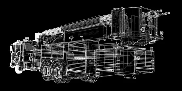 İtfaiye aracı — Stok fotoğraf