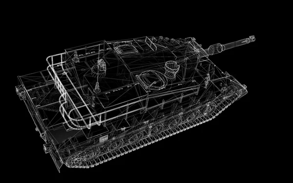 Askeri tank — Stok fotoğraf