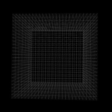 Geometrik şekiller küp