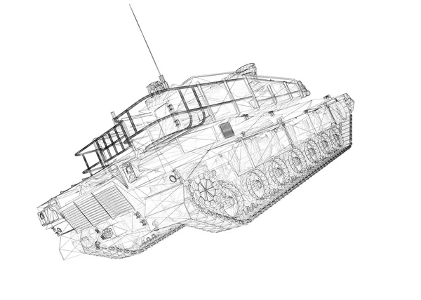 Askeri tank — Stok fotoğraf