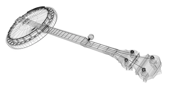 Banjo - 5 string — Stock Photo, Image