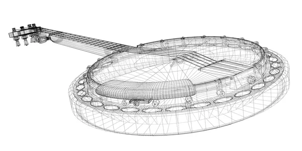バンジョー - 5 文字列 — ストック写真
