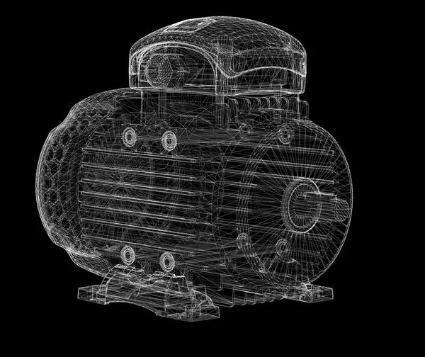 Silnik elektryczny — Zdjęcie stockowe