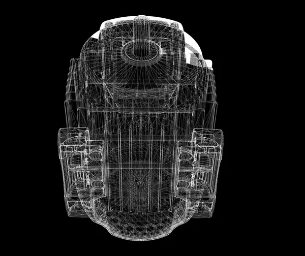 Elektrische motor — Stockfoto