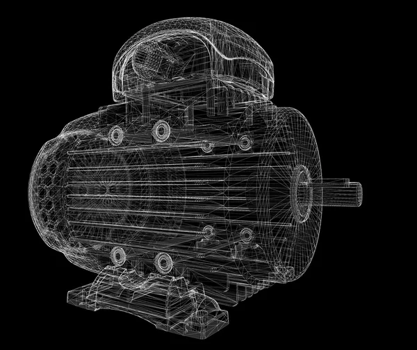 电动机 — 图库照片