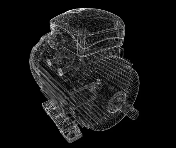 전기 모터 — 스톡 사진