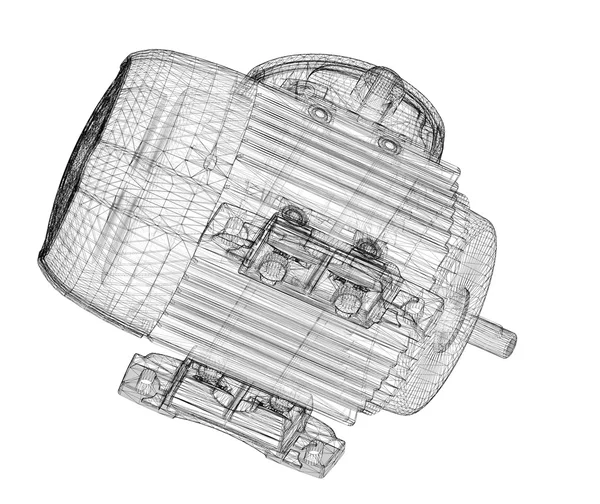 Elektrische motor — Stockfoto