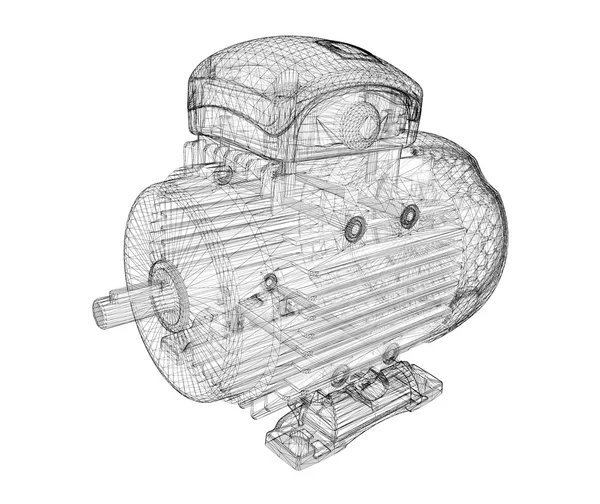 Elektrische motor — Stockfoto