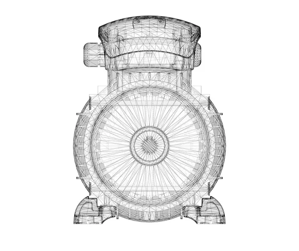 Elektrisk motor — Stockfoto