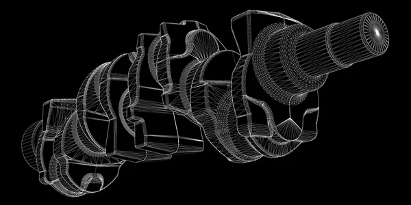 Коленчатый вал — стоковое фото