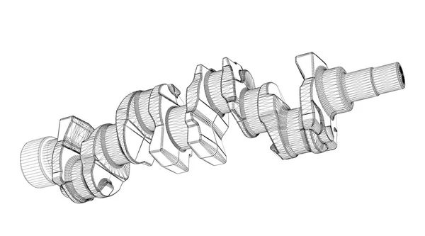 Crankshaft — Stock fotografie