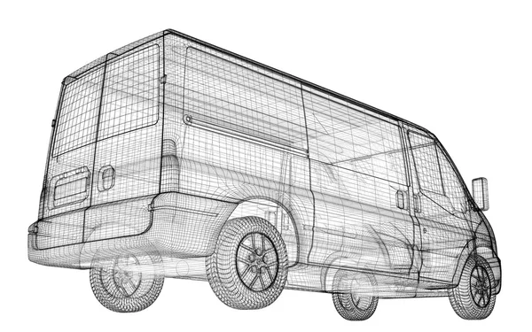 运货车 — 图库照片