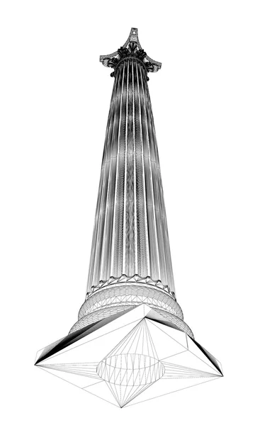 Coluna clássica — Fotografia de Stock