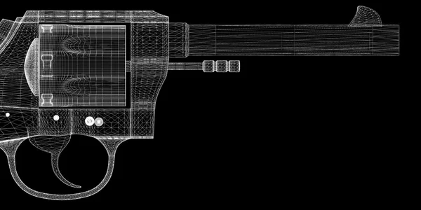 Zbraň, pistole — Stock fotografie
