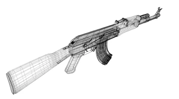 Automatisk pistol — Stockfoto