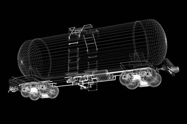 기차 탱크 — 스톡 사진