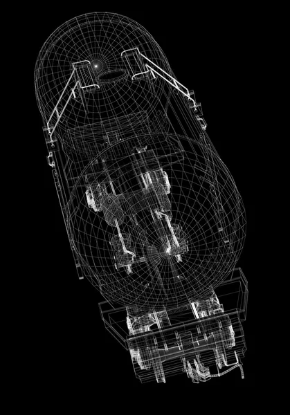 기차 탱크 — 스톡 사진