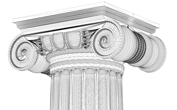Coluna clássica — Fotografia de Stock