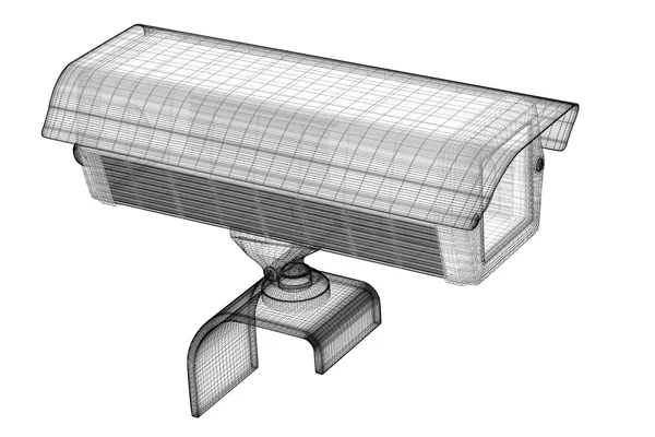 CCTV bezpečnostní kamery — Stock fotografie