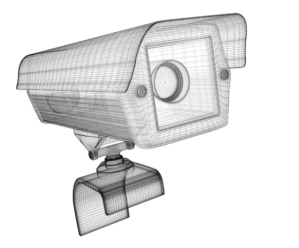 CCTV biztonsági kamera — Stock Fotó
