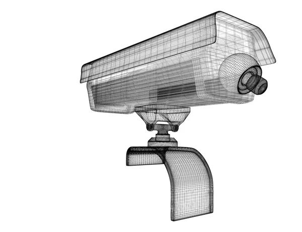 CCTV biztonsági kamera — Stock Fotó