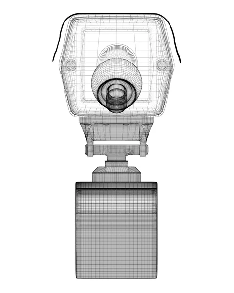 CCTV biztonsági kamera — Stock Fotó