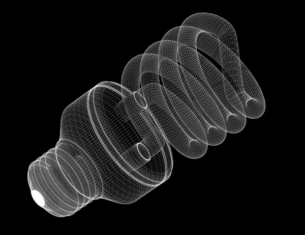 Lampa energooszczędna — Zdjęcie stockowe