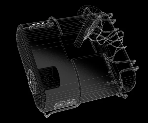 Proyector lcd — Foto de Stock