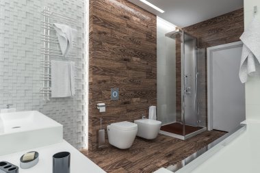 modern tasarımlı banyo 