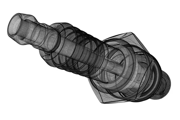 Sparkplug — стокове фото