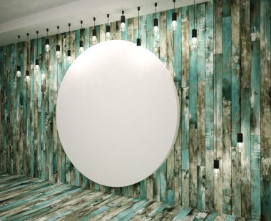 Poster room çatı katı tarzında