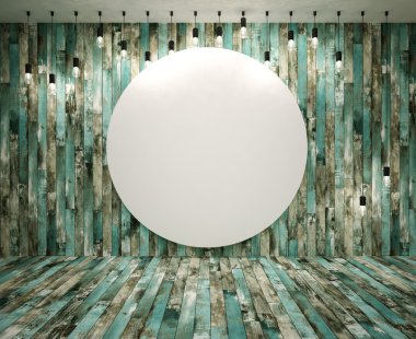 Poster room çatı katı tarzında