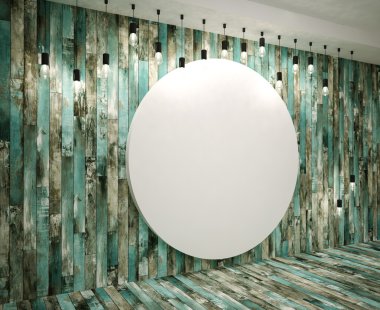 Poster room çatı katı tarzında