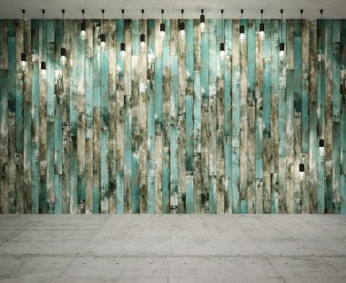 Poster room çatı katı tarzında