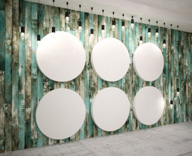 Poster room çatı katı tarzında