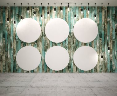 Poster room çatı katı tarzında